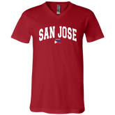 San Jose Unisex Jersey V-Neck T-Shirt